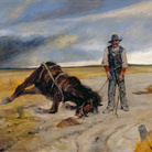 Giovanni Fattori, E poi?, 1903, Olio su tela, cm. 62x107, Collezione privata
