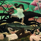 Henri Rousseau, La Guerre-La chevauchée de la Discorde/ La Guerra-La cavalcata della Discordia, 1894 ca. Olio su tela, cm 1145 x 195. Parigi, Musée d'Orsay. © RMN ‐Grand Palais (Musée d’Orsay)/Tony Querrec
