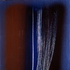 Hans Hartung, Linee nere su fondo blu.