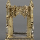 Pace (struttura di supporto), Fine XV secolo. Argento parzialmente dorato. Lisbona, Museu Nacional de Arte Antiga