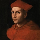 Pittore del XVI secolo (da Raffaello), Ritratto del cardinale Bernardo Dovizi da Bibbiena, Olio su carta incollata su cartone