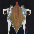 Ert&eacute; -Romain de Tirtoff (1892-1990), Gruppo che avanza davanti a Salom&eacute;, progetto per 