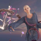 Cao Fei, Oz, 2022. Dual-screen digital video, color, sound; 9:16 min; color, sound; 1:36 min. Music: Ma Haiping. Courtesy Spr&uuml;th Magers and Vitamin Creative Space | New Museum, New York