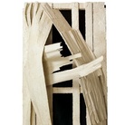 Antonio Fraddosio, Compressioni esplosive, 2008. Legno, cemento gessi e stucco. Collezione Peverini Roma