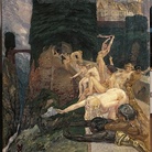 Mario de Maria, La luna ritorna in seno alla madre terra, Collezione della Fondazione di Venezia