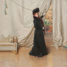 Vittorio Corcos, Anna Belimbau, 1900, Olio su tela, 88 x 78 cm