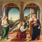 Biagio d'Antonio (Attribuito), Annunciazione, 1505 circa, Olio su tela