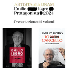 PRESENTAZIONE VOLUMI “Emilio Isgrò. Protagonista 2024 GNAMC” - “Emilio Isgrò “Io non cancello. La mia vita fraintesa”