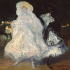 Hermen Anglada Camarasa, Champs Elysées, 1904. Olio su tavola, cm 81 x 120. Museu de Montserrat. Dono di Josep Sala Ardiz