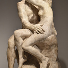 Fran&ccedil;ois-Auguste-Ren&eacute; Rodin (1840 - 1917), Le Baiser, 1881-1882 circa, Modello in gesso originale del gruppo scultoreo | Foto: Author Tylwyth Eldar (Own work) via Wikimedia Creative Commons