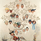 Norman Rockwell, Family Tree (Albero genealogico), 1959 Olio su tela, 117 x 106 cm Cover of The Saturday Evening Post, October 24, 1959 Collection of The Norman Rockwell Museum at Stockbridge, Norman Rockwell Art Collection Trust, NRACT.1973.7