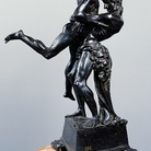 Antonio di Jacopo Benci detto Antonio del Pollaiolo, Ercole e Anteo, 1475 circa, Bronzo, patina naturale bruna