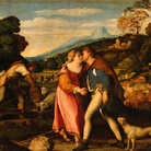 Palma il Vecchio, Giacobbe e Rachele. Olio su tela. Gemäldegalerie Alte Meister, Staatliche Kunstsammlungen Dresden. © Photo: Hans-Peter Klut
