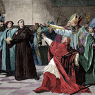 521 | Aquileia passa all’Austria Dieta di Worms: Aquileia viene assegnata all’arciduca d’Austria | Immagine: Emile Delperée, Martin Lutero alla Dieta di Worms, Prima del 1896