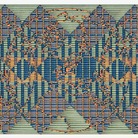 Charlotte Johannesson, Design, 1984. 9 1/4 &times; 12 2/5 in (23.5 &times; 31.5 cm). Computer graphics plotted on paper. Courtesy the artist and Hollybush Gardens, London