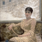Giuseppe De Nittis, Giornata d’inverno, 1882, Pastello su tela, cm. 150x89, Barletta, Pinacoteca Giuseppe De Nittis 