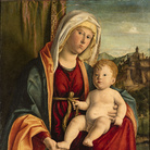Cima da Conegliano, Madonna col Bambino e i Santi Francesco e Giovanni Battista, Fine XV inizio XVI secolo, Olio su tavola, Olio su tavola, 71,7 x 84 cm | Courtesy of Fondazione Cini, Venezia