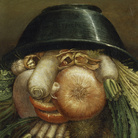 Giuseppe Arcimboldo, L’Ortolano (Priapo) / Ciotola di verdure, 1590-1593 circa, Olio su tavola, 24.2 x 35.8 cm Cremona, Museo Civico “Ala Ponzone”