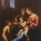 Giovan Battista Salvi detto il Sassoferrato, Madonna con Sant’Anna, Gesù e San Giovannino detta Madonna del Divino Amore, Olio su tela, 109.5 x 136, Jesi, Museo Diocesano