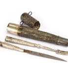 Set di posate per viaggio in argento. Cortona, collezione Tommasi – MAEC