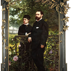 Eugenio Scomparini, Ritratto di Piero ed Evelina Sandrini, 1878.