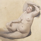 Jean Auguste Dominique Ingres, Donna con tre braccia, 1816-1859, Olio su tela, 25.9 x 24.9 cm, Musée Ingres, Montauban