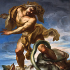 Gregorio de Ferrari (1647 - 1726), Ercole e l'Idra di Lerna, Fine XVII secolo, Olio su tela, Genova, Galleria Nazionale della Liguria a Palazzo Spinola