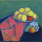 Alexej von Jawlensky, Still life with apples, 1908, Museum Wiesbaden, ph: &copy; Museum Wiesbaden