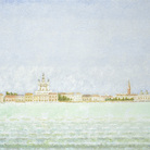Xavier Valls, La Laguna di Burano, 2005, Huile sur toile, 22 x 27 cm |Courtesy &copy;️ Archives Xavier Valls 2026 - &copy;️ ADAGP 2026