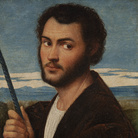 Bernardino Licinio, Ritratto virile, Tra secondo e terzo decennio del XVI secolo, Olio su tela, 32 x 25,5 cm | Courtesy of Fondazione Cini, Venezia