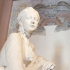 Paolo Troubetzkoy, Elin Troubetzkoy nuda, Databile intorno al 1910-1911, Gesso non patinato, 122 x 94 x 95 cm | Courtesy of Museo del Paesaggio di Verbania | Foto: Francesco Lillo 2016