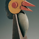 F. Depero, Pappagallo, 1916-17; legno dipinto, h. cm 23