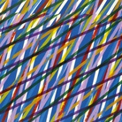Piero Dorazio, Senza titolo, 1988. Serigrafia 