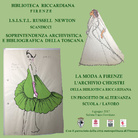 La moda a Firenze: l'Archivio Chiostri
