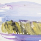 Per Kirkeby, Senza titolo (Groenlandia), 2011, Gouache su carta, 28x21 cm | Courtesy of Bo Bjerggaard Galleri, Copenaghen