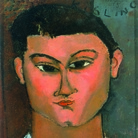 Amedeo Modigliani, Moïse Kisling, 1915, Olio su tela, 29 x 37 cm, Milano, Pinacoteca di Brera | Courtesy of Palazzo Ducale, Genova 2017 © Laboratorio fotoradiografico della Pinacoteca di Brera