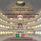 Il recupero del Delicies Goldoni a Firenze. Cronaca di un restauro sofferto - Conferenza
