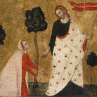 Francesco da Rimini (Maestro di Verucchio), La Crocifissione, Noli me tangere, Intorno al 1330, Tempera e foglia d'oro su pannello ligneo, 15 x 25 cm, National Gallery of Ireland, Dublin | © National Gallery of Ireland