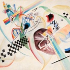 Vasilij Vasil'evič Kandinskij, Su bianco (I), 1920, Olio su tela | © State Russian Museum, St. Petersburg