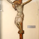 Pietro Lorenzetti, Crocifisso, tempera su tavola. Cortona, Museo Diocesano