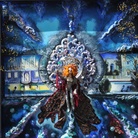 Cristina Crespo, Giardino notturno della Marchesa Casati, 2010. Polimaterico, oggetti trovati, acrilico. Collezione privata
