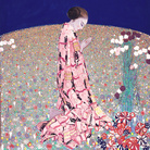 Felice Casorati, La preghiera, 1914, tempera su fustagno, cm 130 x 120. Verona, Galleria d'Arte Moderna Achille Forti, inv. 25238-1C-3763. Comune di Verona, Galleria d’Arte Moderna Achille Forti, © Felice Casorati, by SIAE 2015