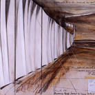 Christo, Running Fence, Sonoma and Marin Counties, California, USA, 1972 | © Christo 1972