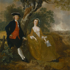 Thomas Gainsborough, Coppia in un paesaggio, circa 1753, olio su tela, 76,2 x 67 cm