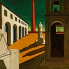 Giorgio de Chirico, Enigma della partenza, 1914, Parma, Fondazione Magnani Rocca | © Fondazione Magnani Rocca