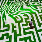 Miguel Chevalier, Onde Pixel, 2016, UniCredit Pavilion, Milano | Courtesy of UniCredit Pavilion © Miguel Chevalier