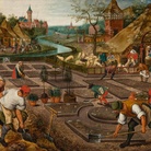 Pieter Bruegel il giovane, Primavera, 1522-26, olio su tavola
