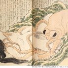 Katsushika Hokusai, Il sogno della moglie del pescatore (Tako to ama), 1814, xilografia
