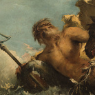 Giovanni Antonio Guardi, Nettuno, 1757 ca., Olio su tela, 94 x 249 cm | Courtesy of Fondazione Cini, Venezia