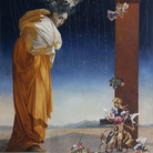 Renzo Galardini, Visioni (2014), olio su tela, cm 150 x 100
